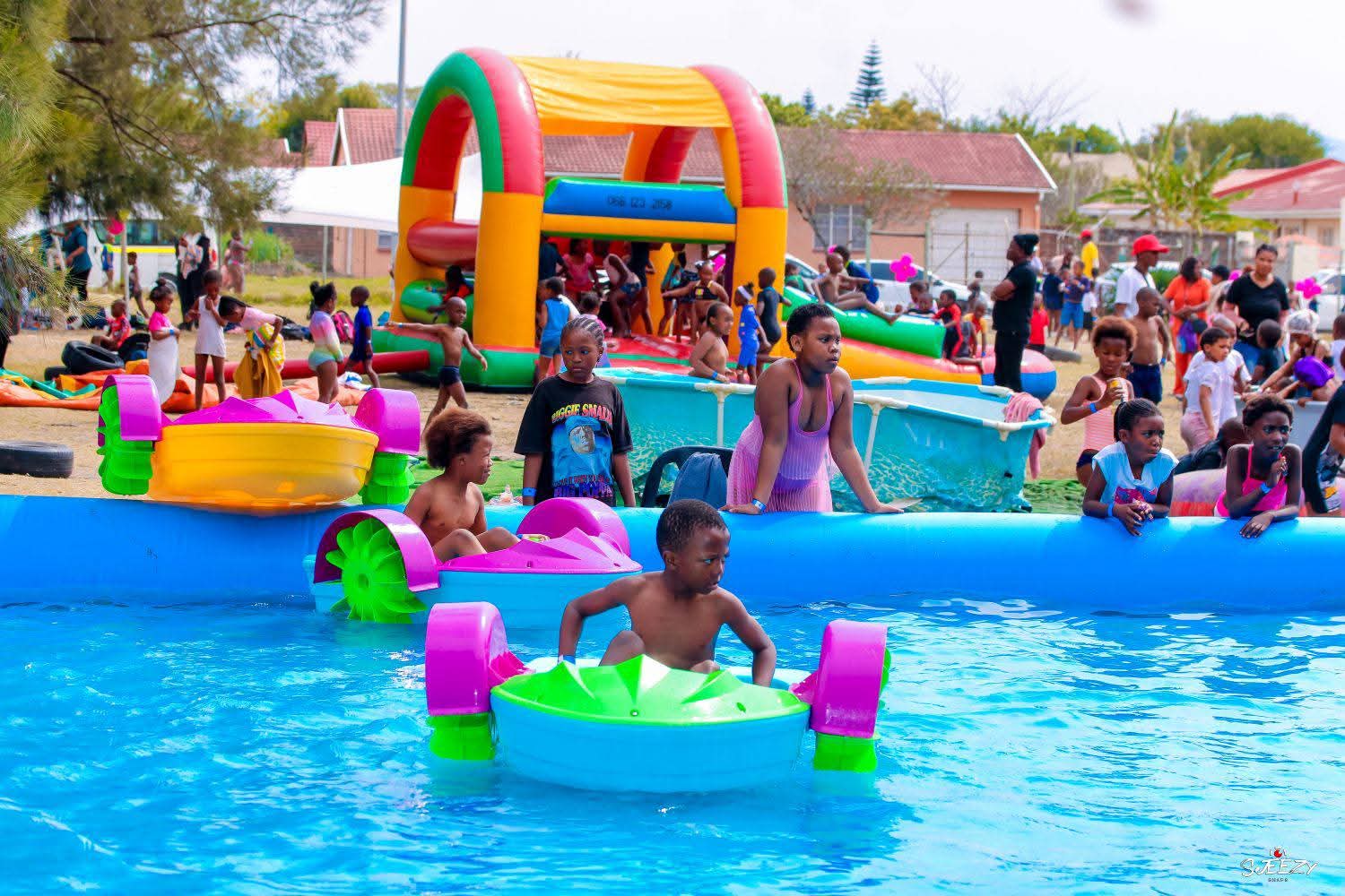 Pool with Paddles